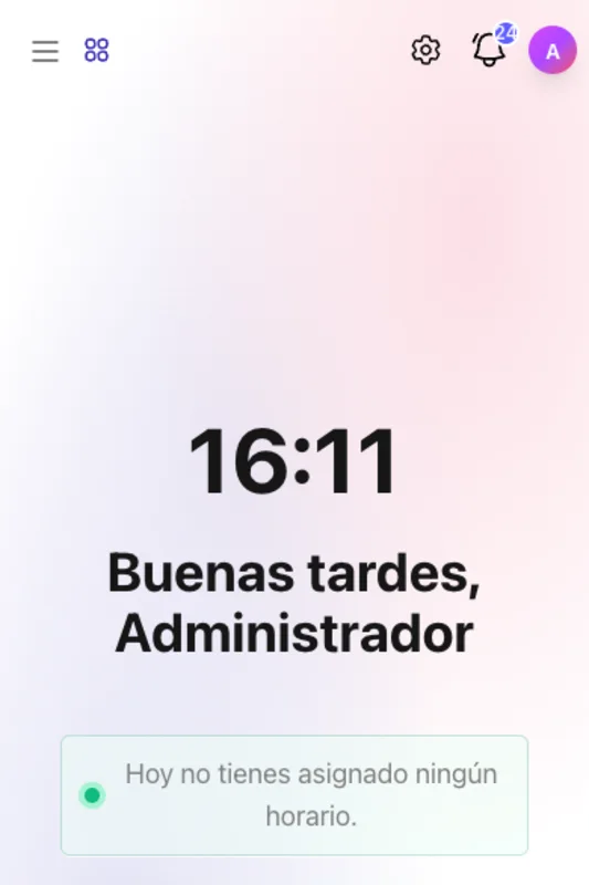 App móvil de TalentoHQ para fichaje de empleados en agencias de limpieza