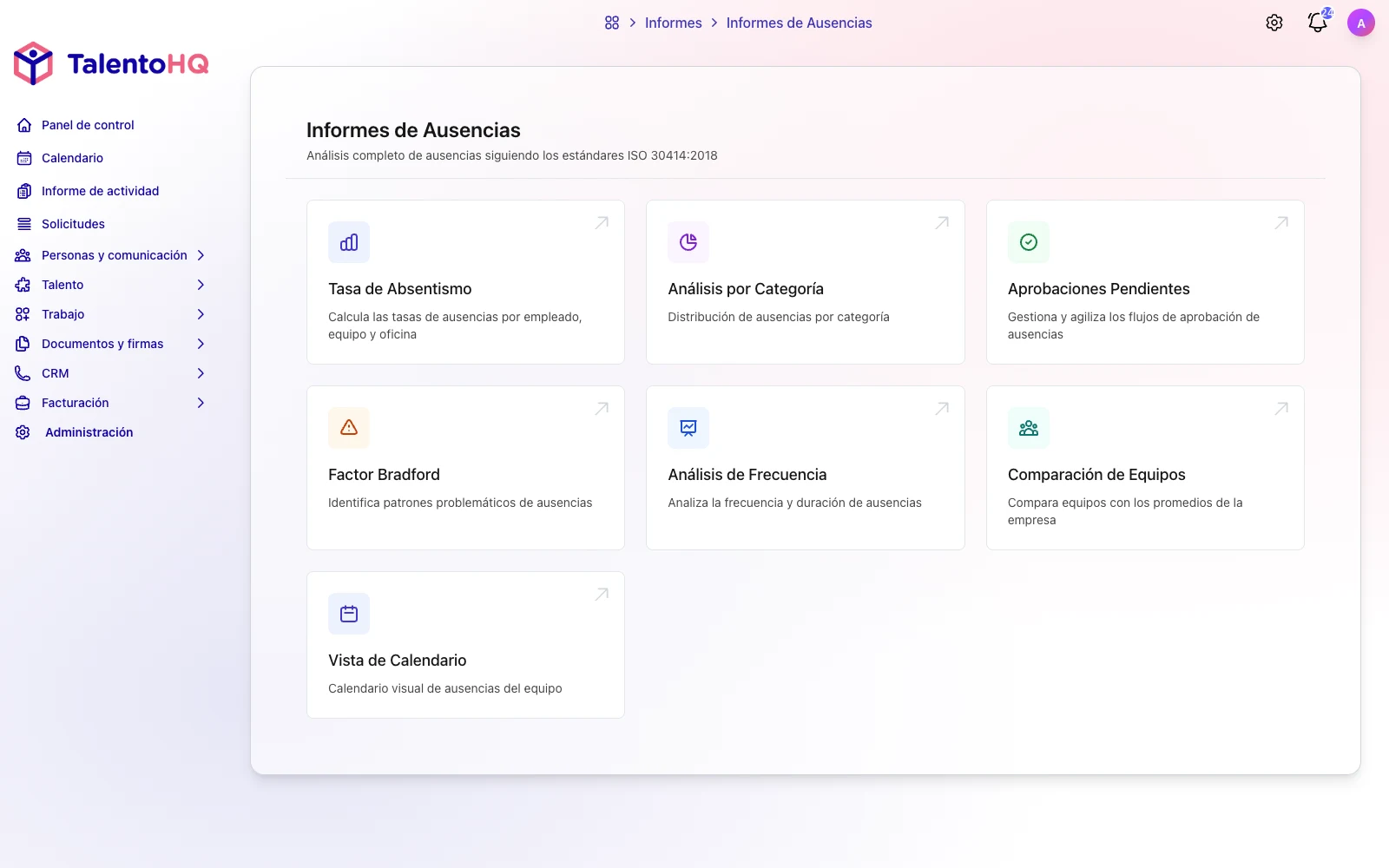 informe de días disponibles