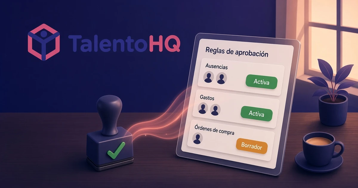 Fluxos d'aprovació a TalentoHQ.