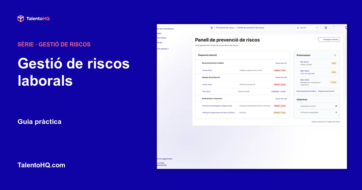 Gestió de riscos laborals: guia pràctica