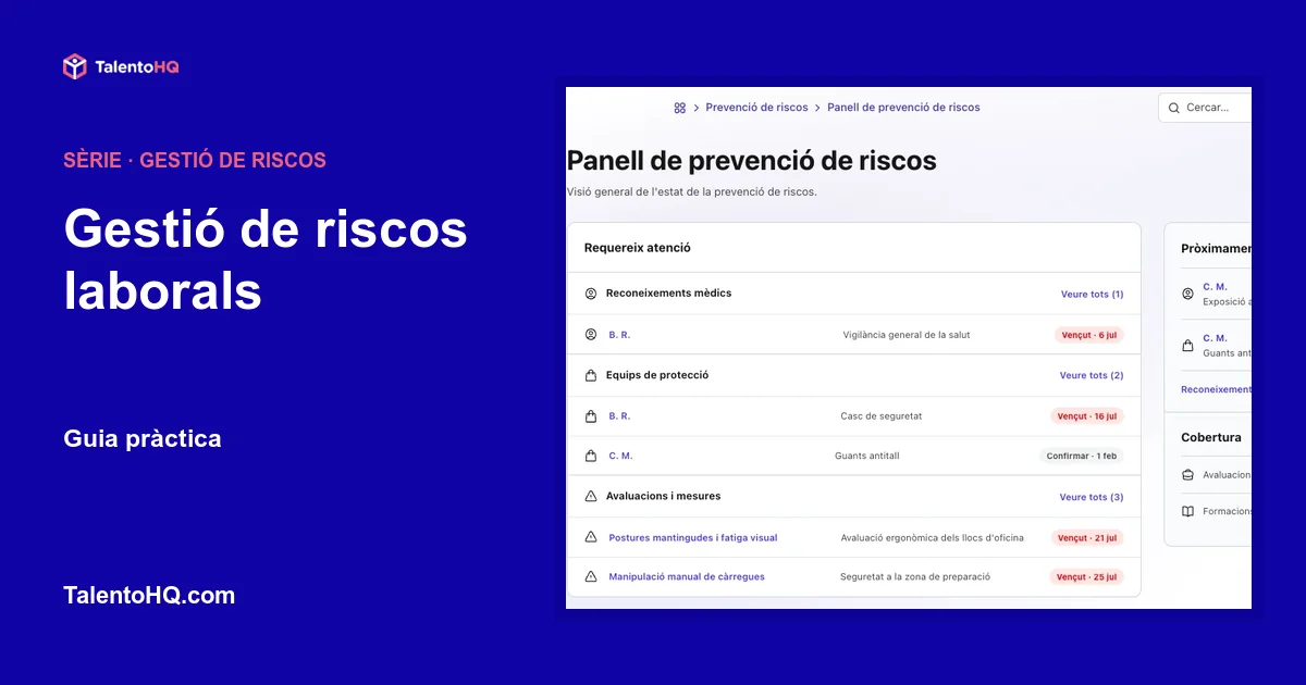 Gestió de riscos laborals: guia pràctica