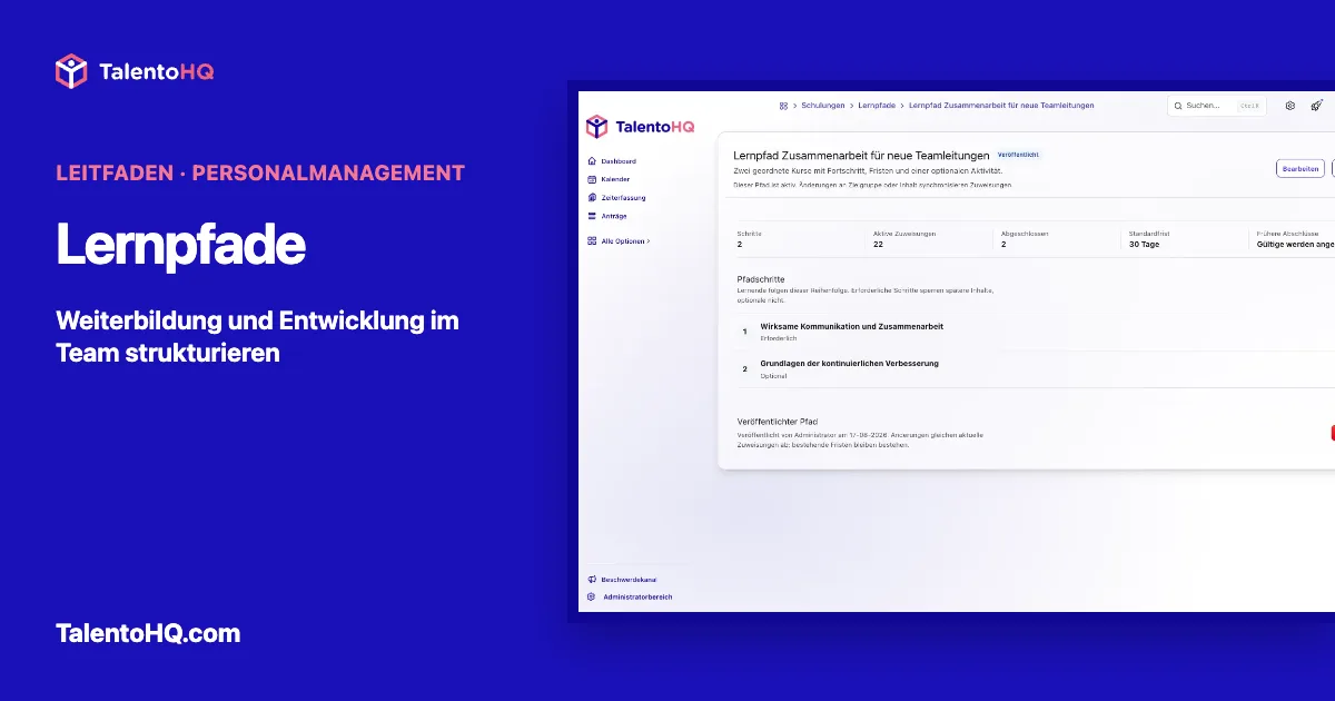 Lernpfade: Praxisleitfaden für KMU
