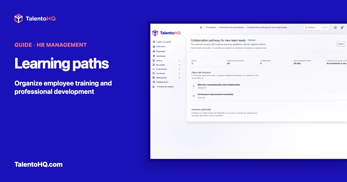 Learning paths: a practical guide for small businesses