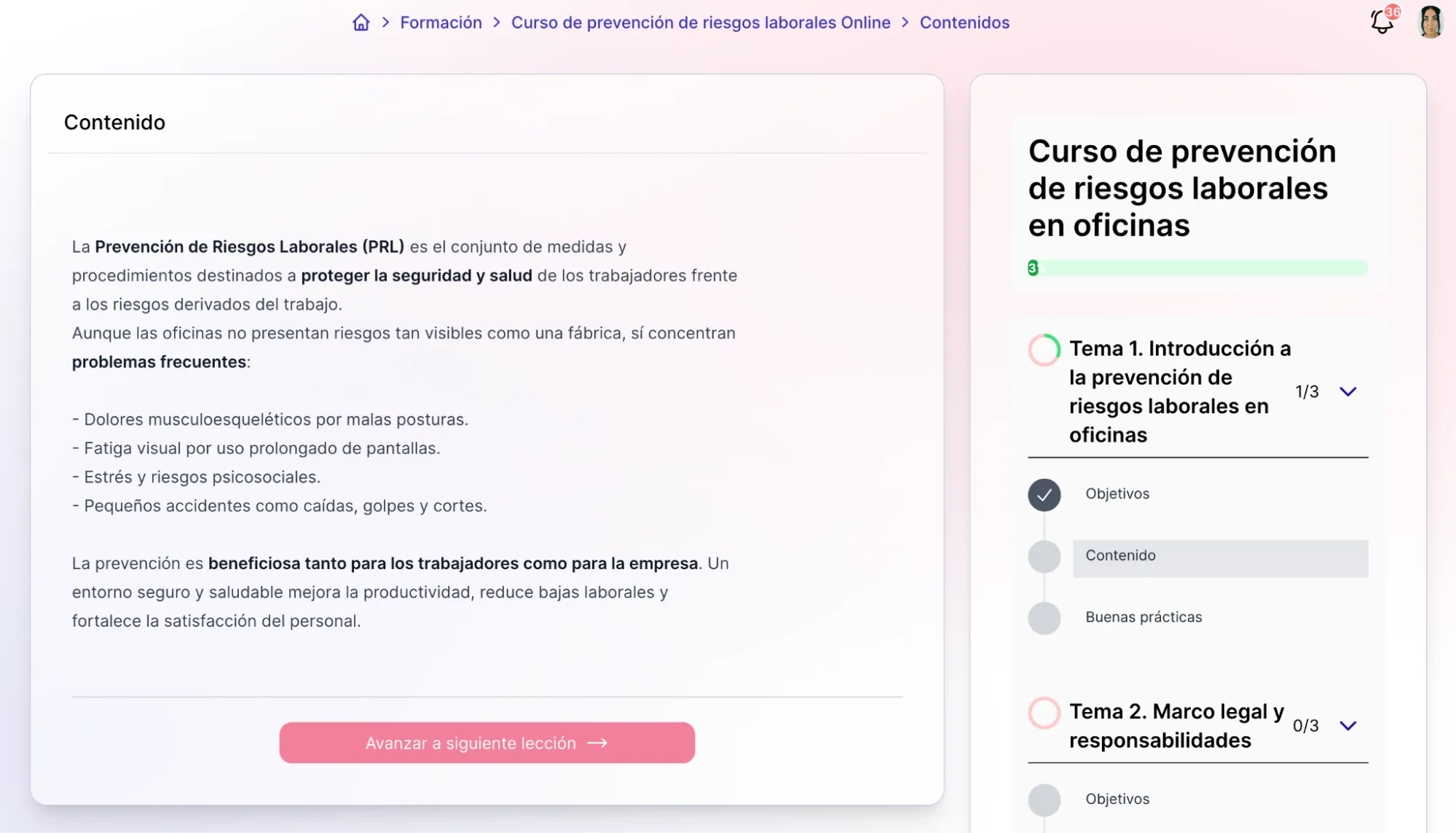 Formación en TalentoHQ: gestiona tus cursos y haz crecer a tu equipo