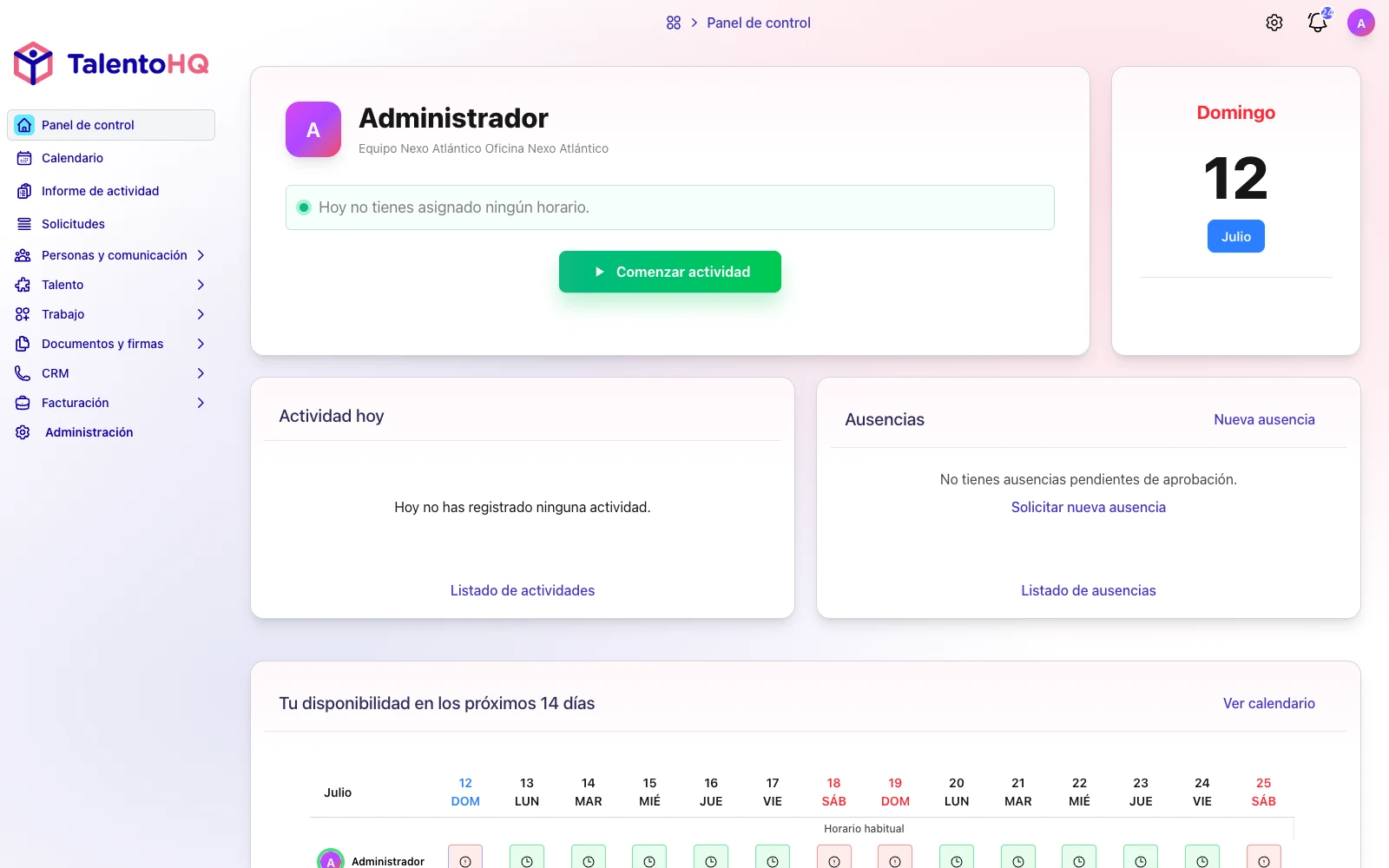 Portal del empleado para pymes: funciones clave