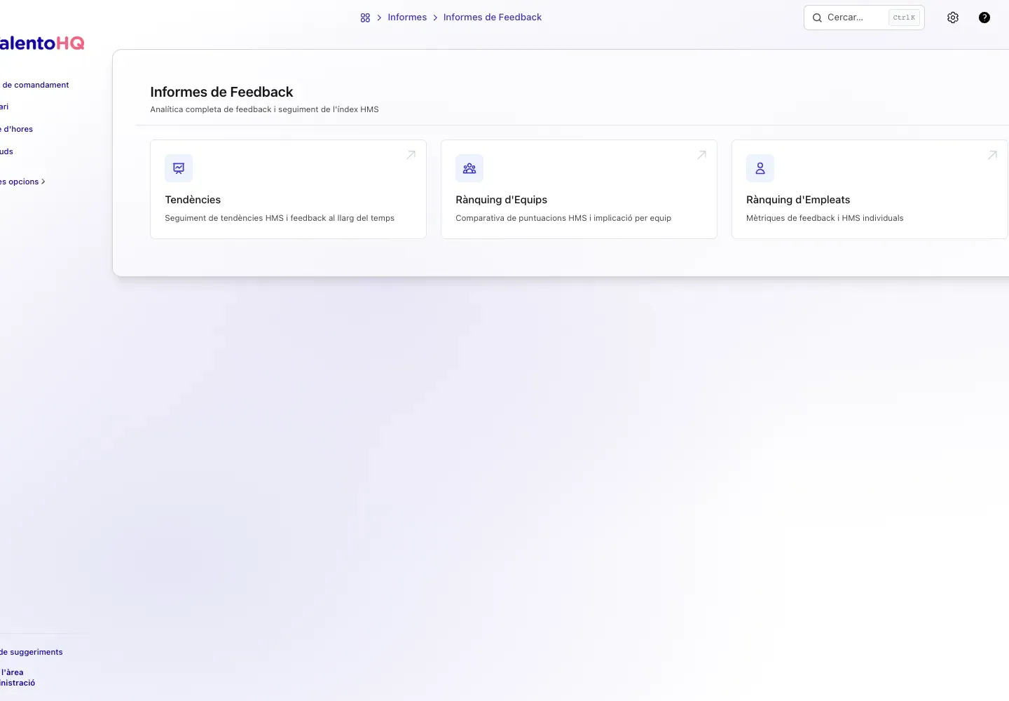 Feedback i clima laboral de TalentoHQ en català