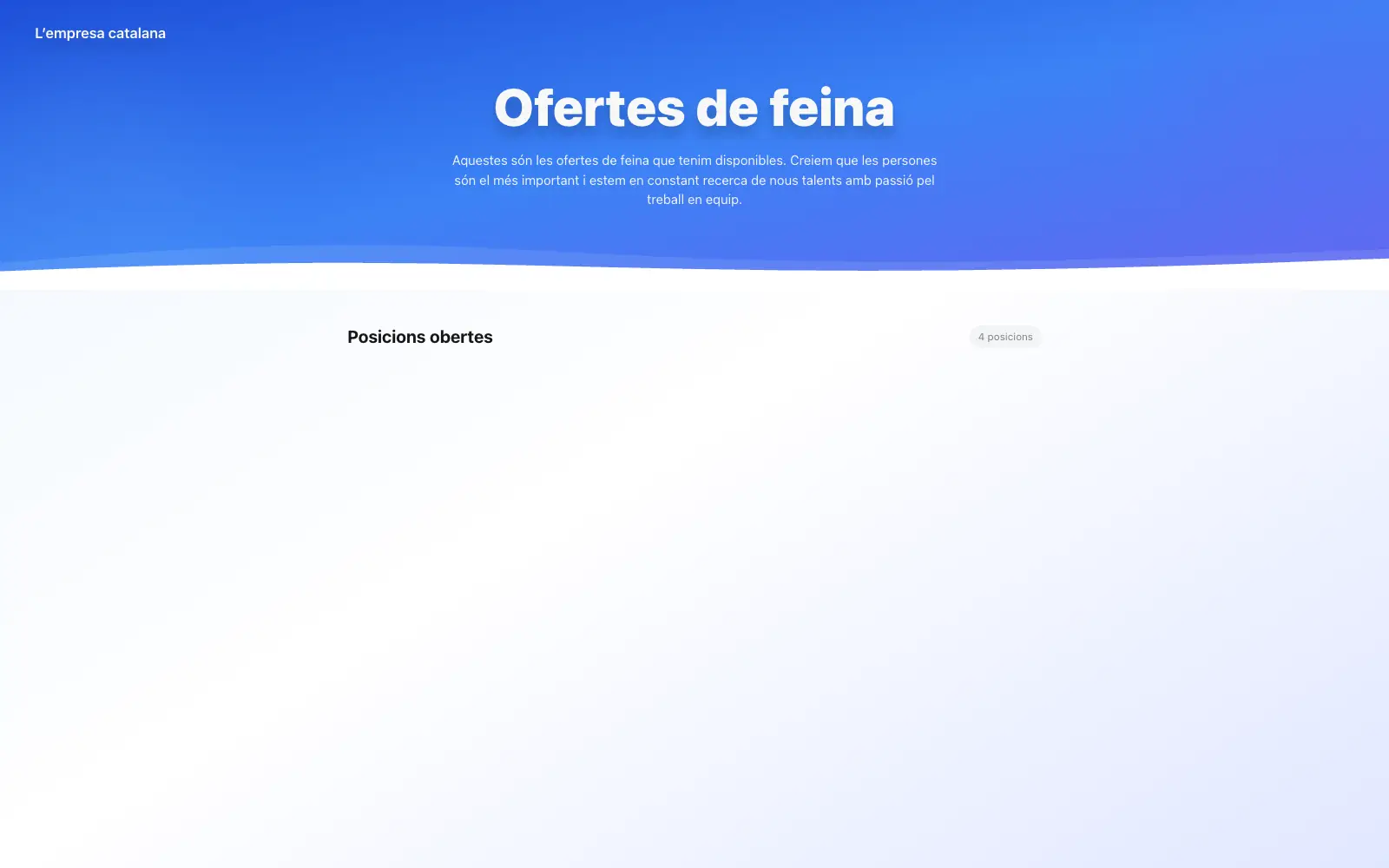 Cercador públic d’ofertes en català