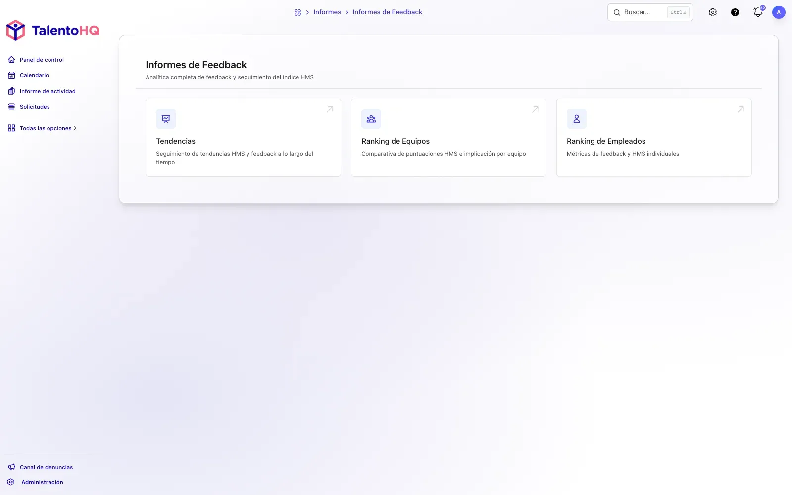 Feedback y clima laboral en TalentoHQ